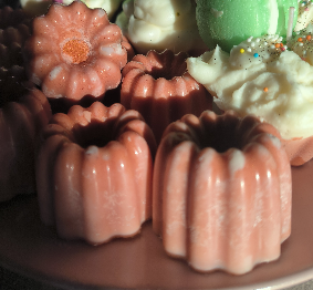 Lot de bougies et Fondant