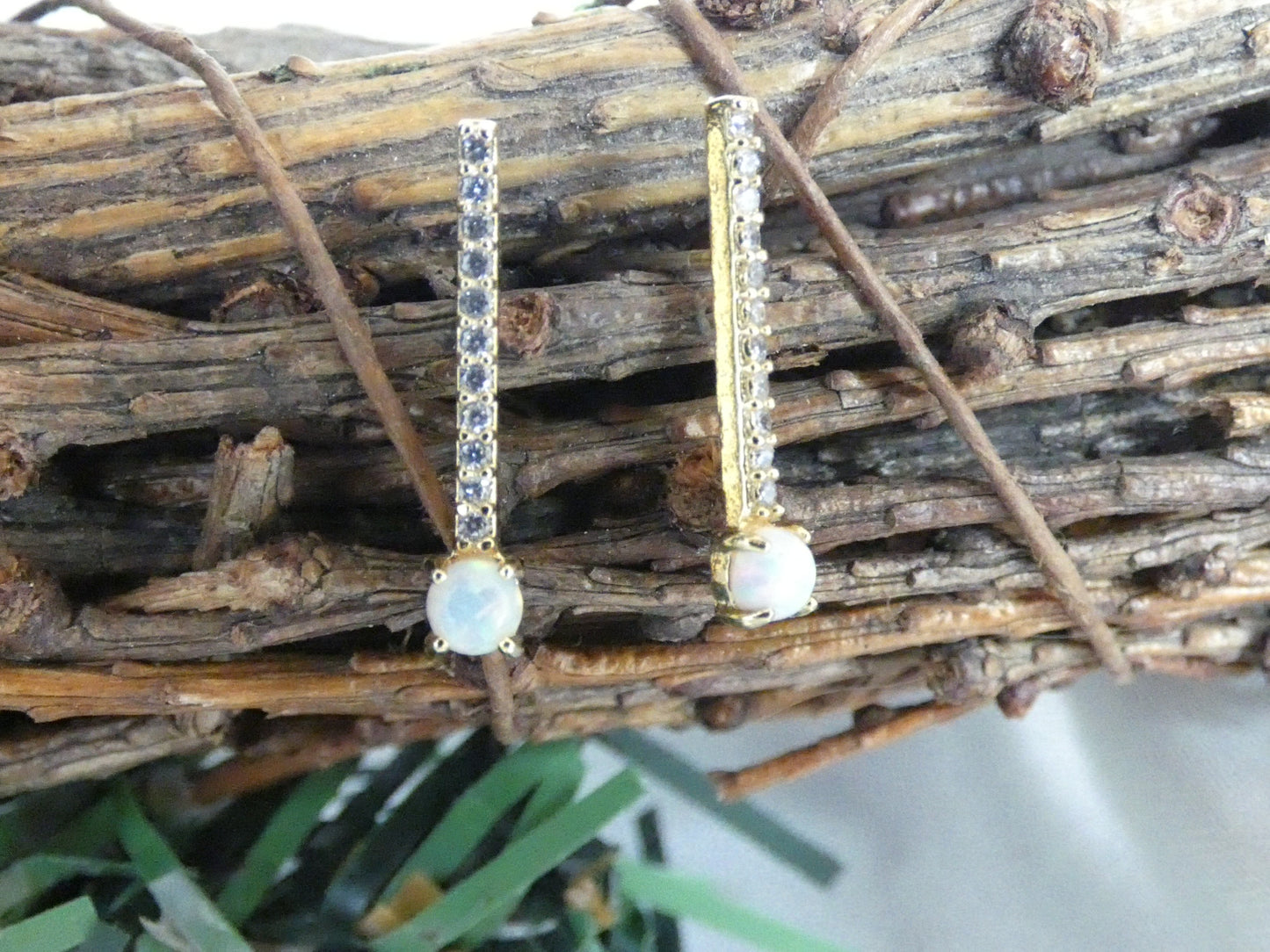 Opal Earrings